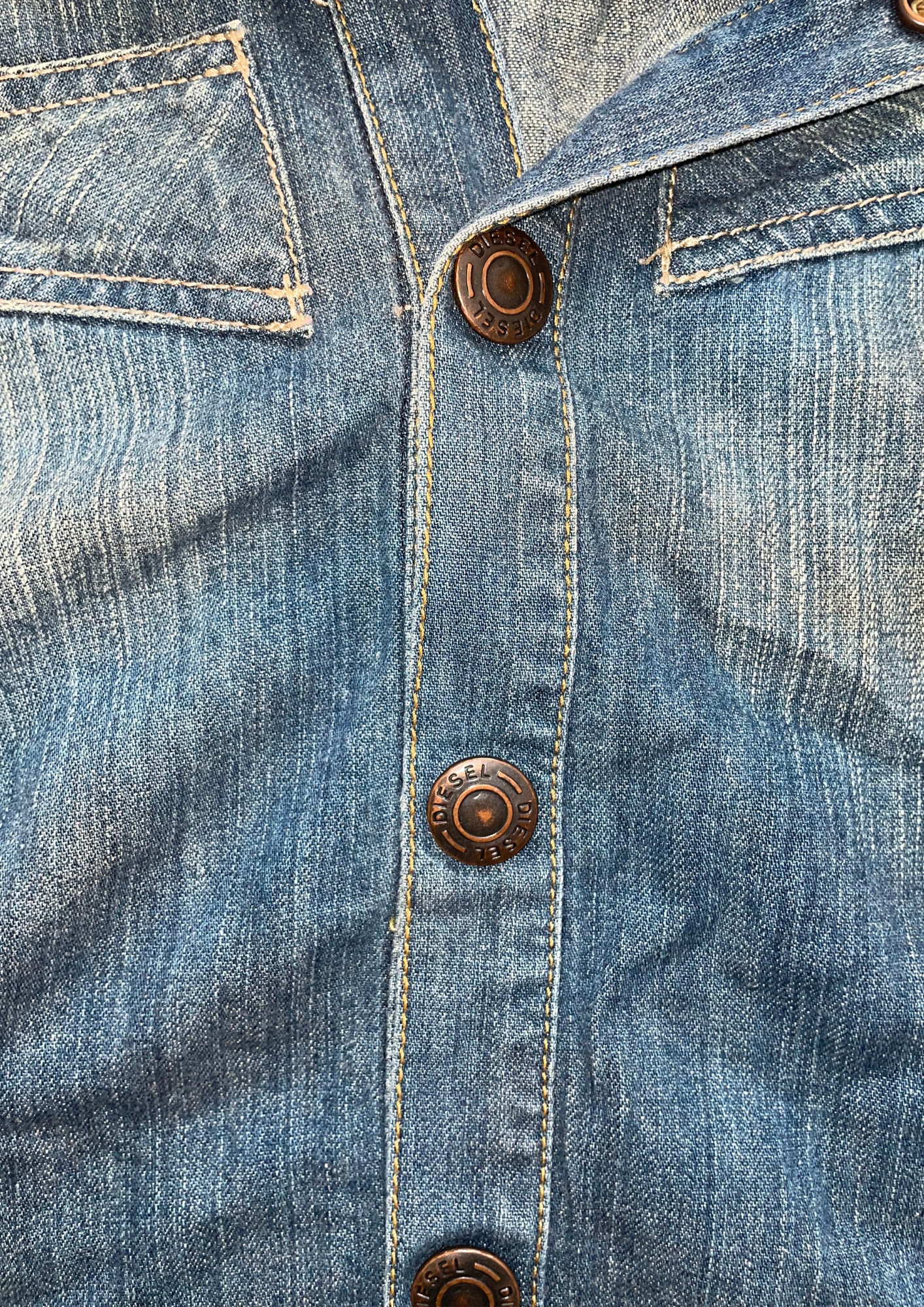 Diesel denim vest top