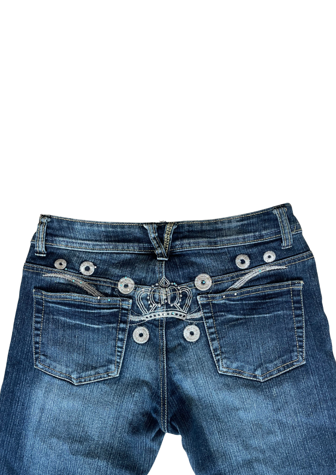 Low-Rise flaired Jeans
