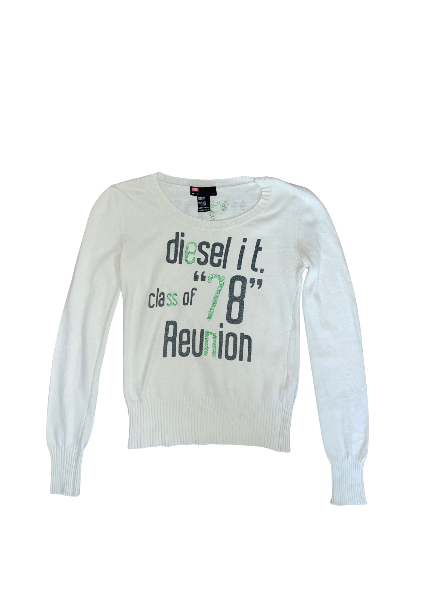 Diesel Graphic Long Sleeve Top – Class of ’78