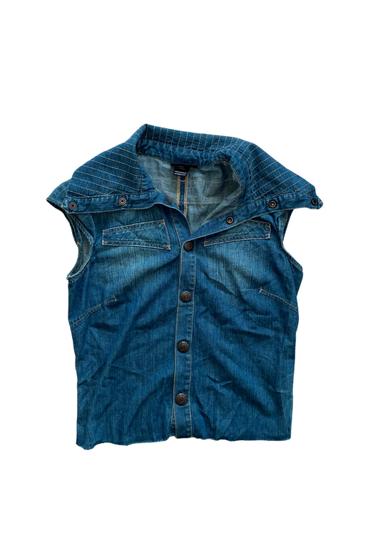 Diesel denim vest top
