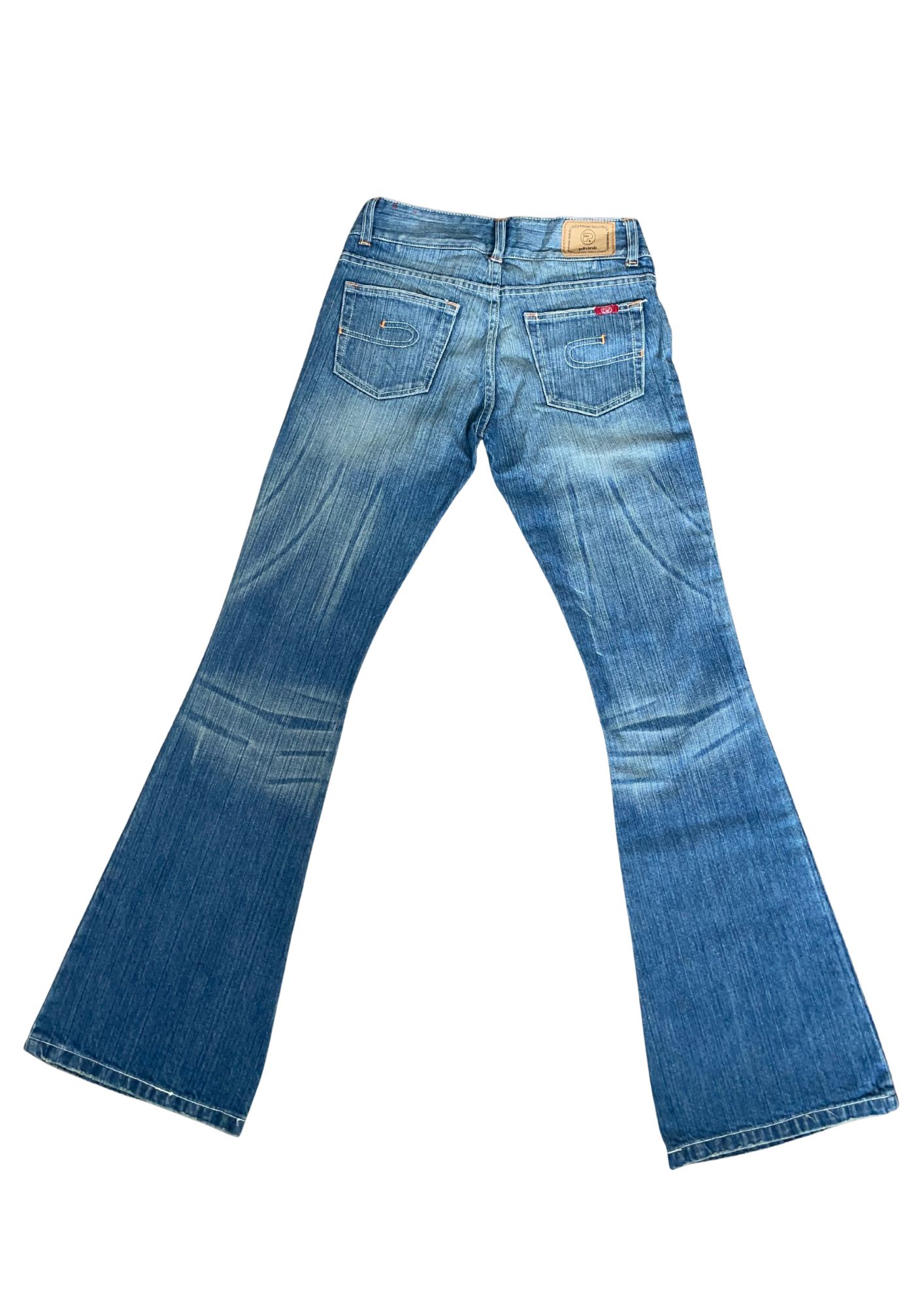 Phink Industries Low Rise Flared Jeans