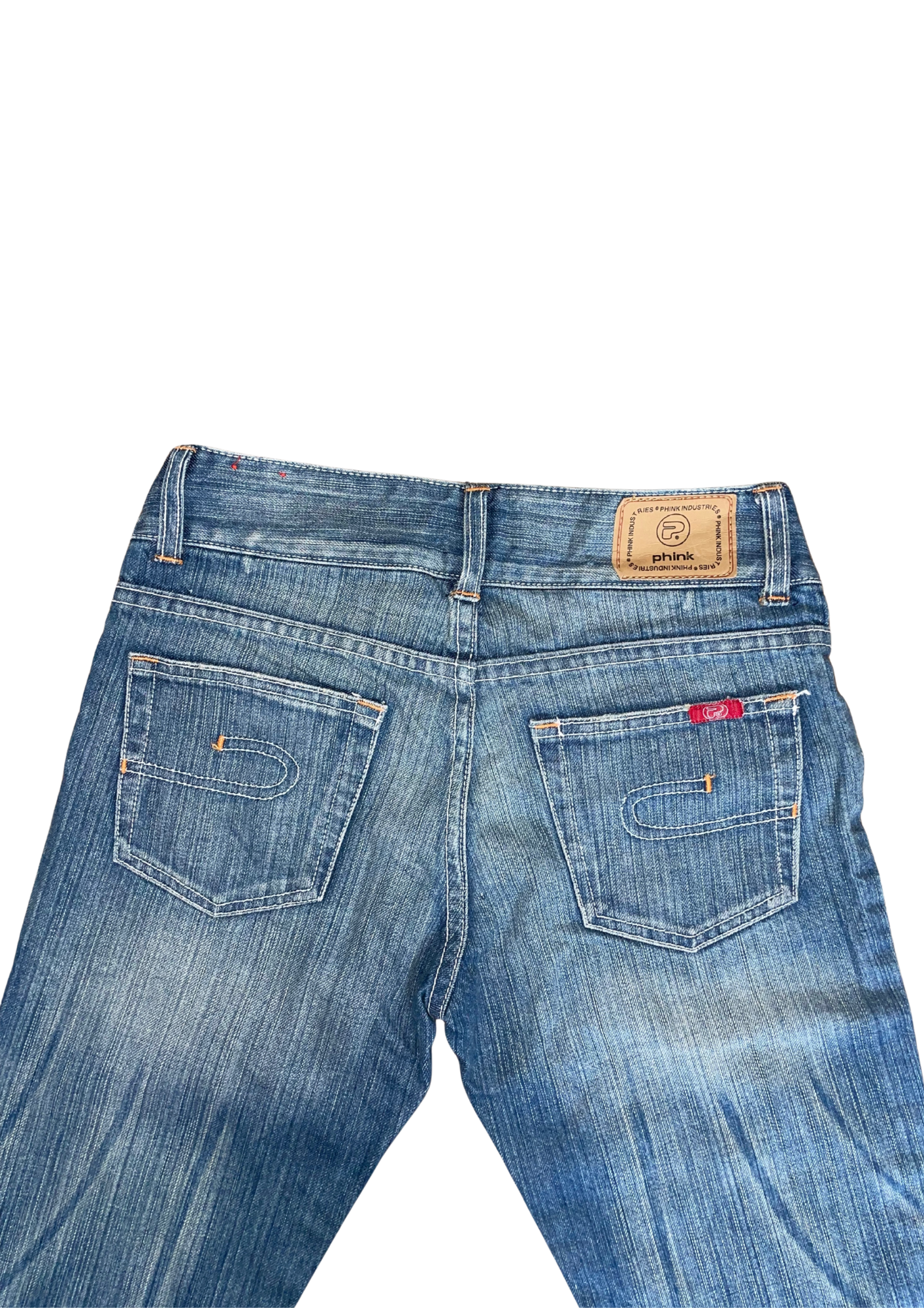 Phink Industries Low Rise Flared Jeans