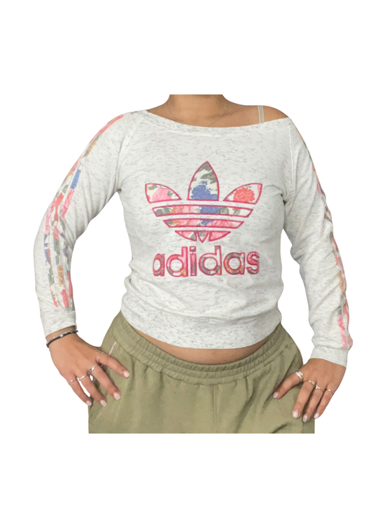 Adidas Floral Trefoil Longsleeve
