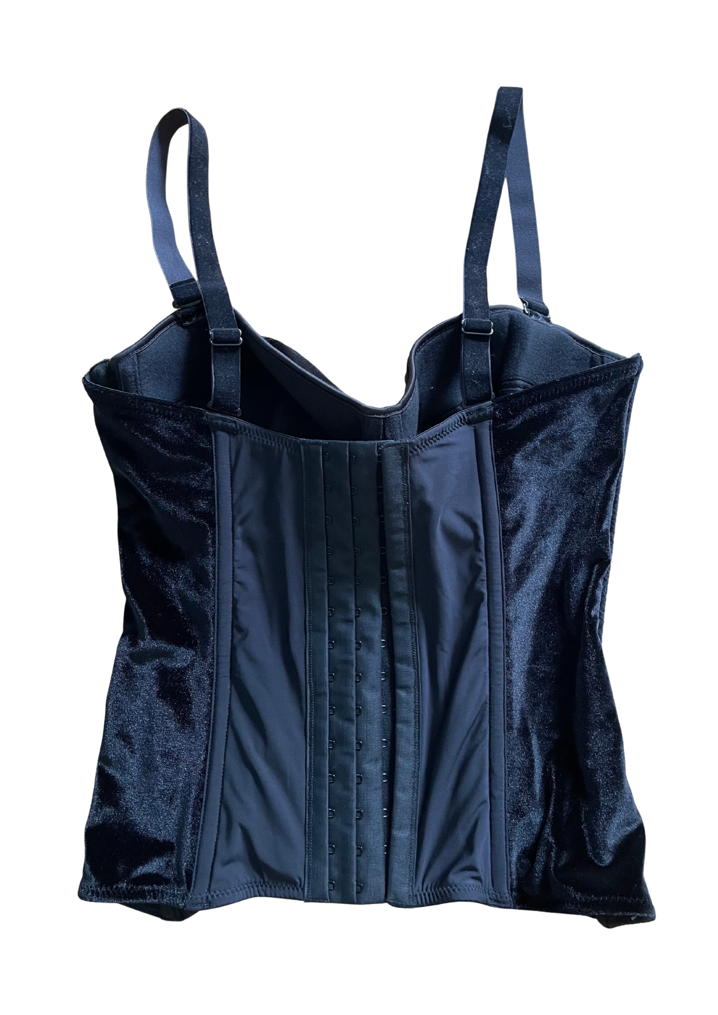 Black Corset-Style Top