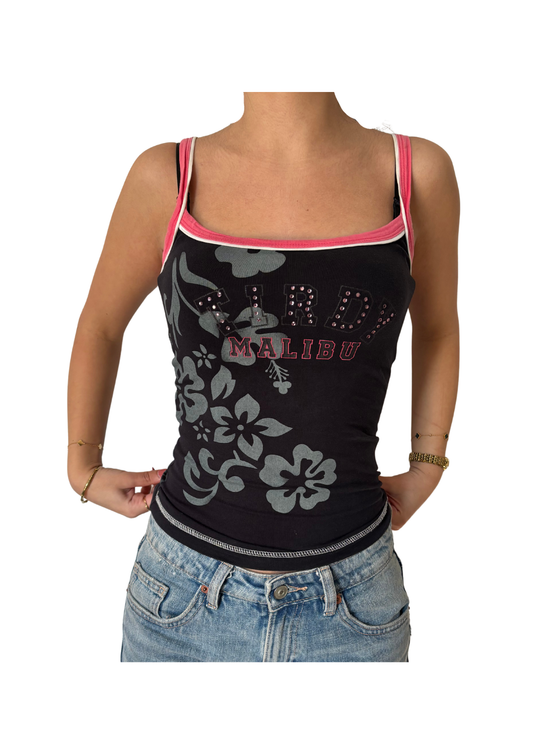 Malibu Rhinestone Cami Top
