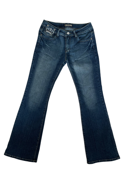 Low-Rise flaired Jeans