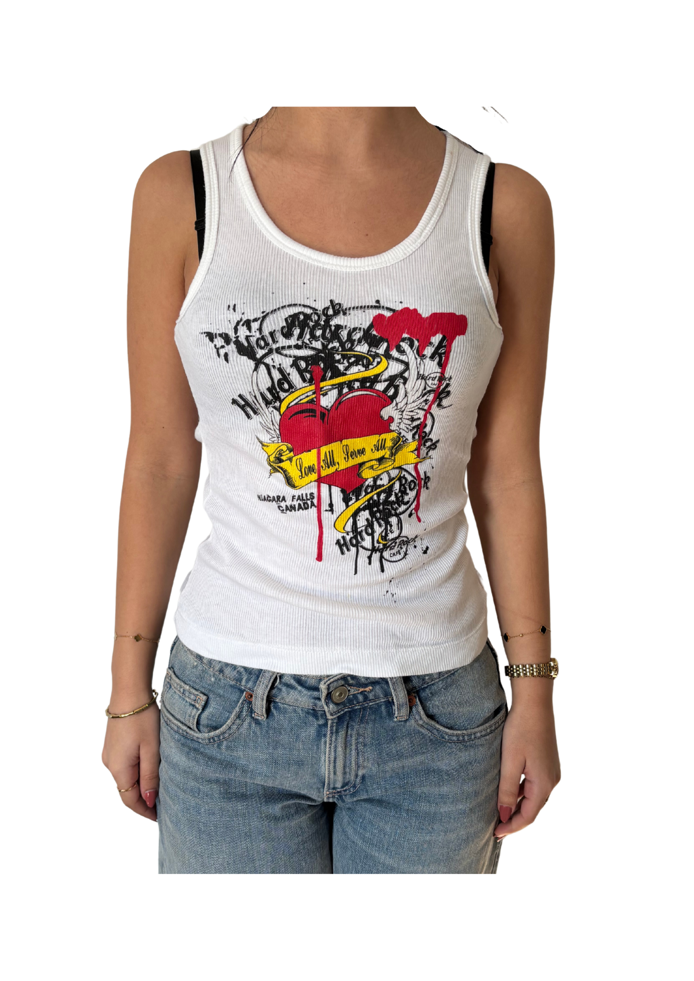 Hard Rock Cafe Heart Tank Top