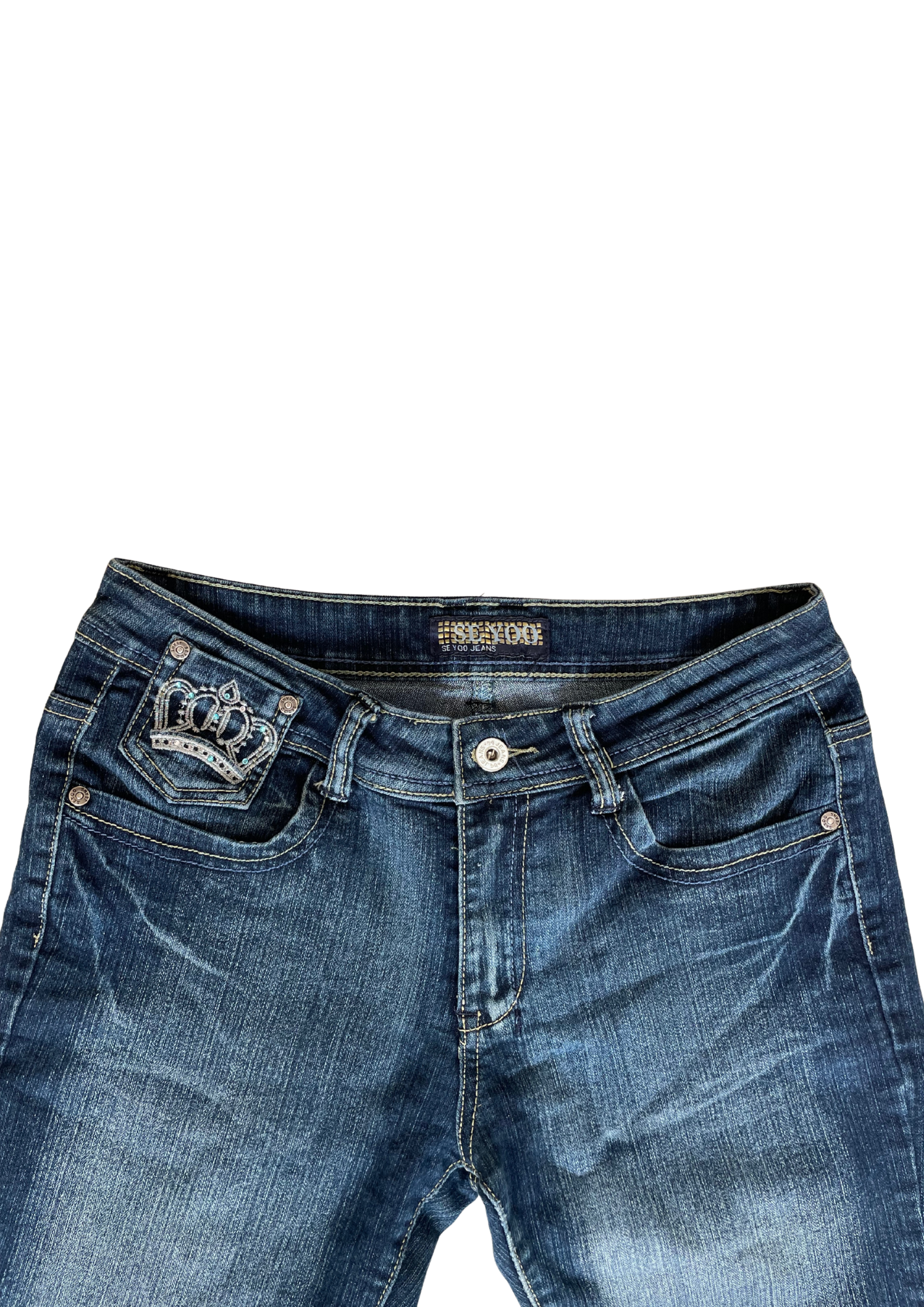 Low-Rise flaired Jeans