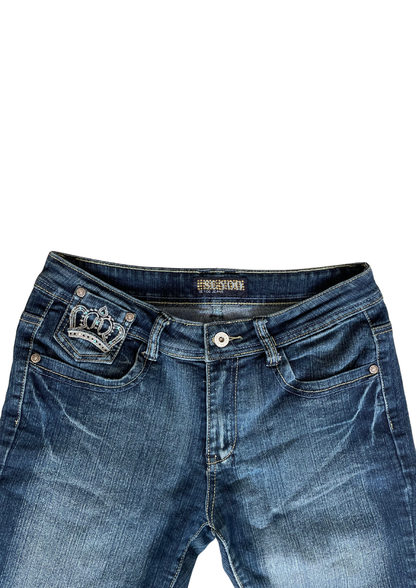 Low-Rise flaired Jeans