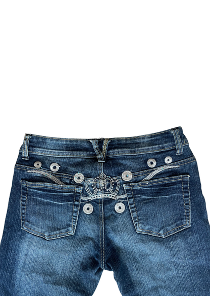Low-Rise flaired Jeans